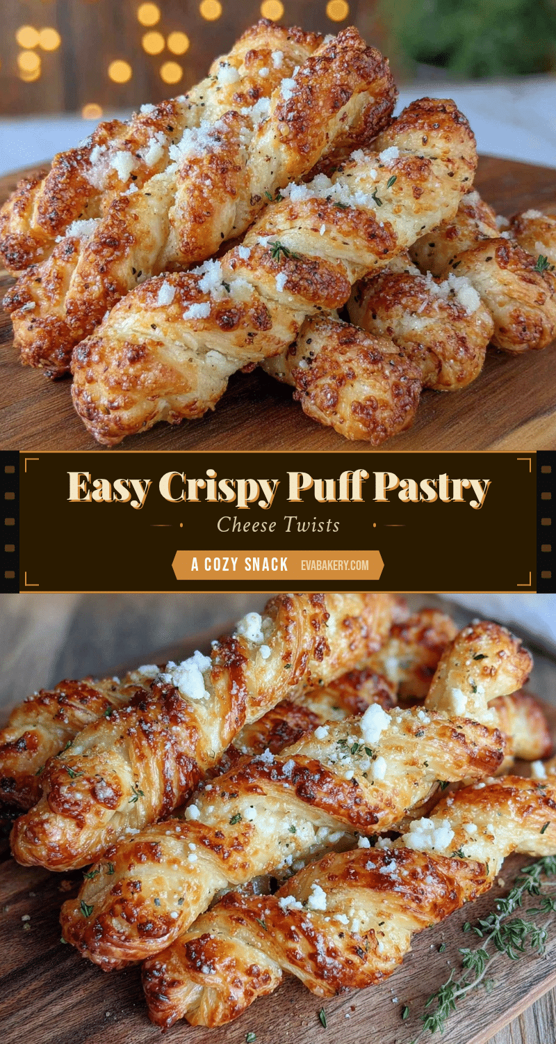 easy crispy puff pastry cheese twists recipe