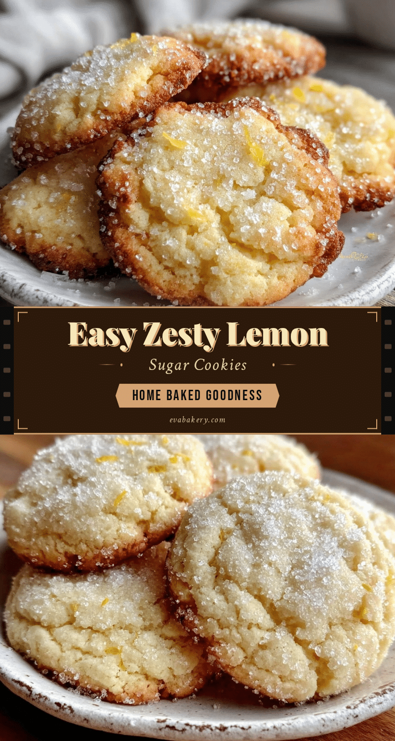 easy lemon sugar cookies recipe