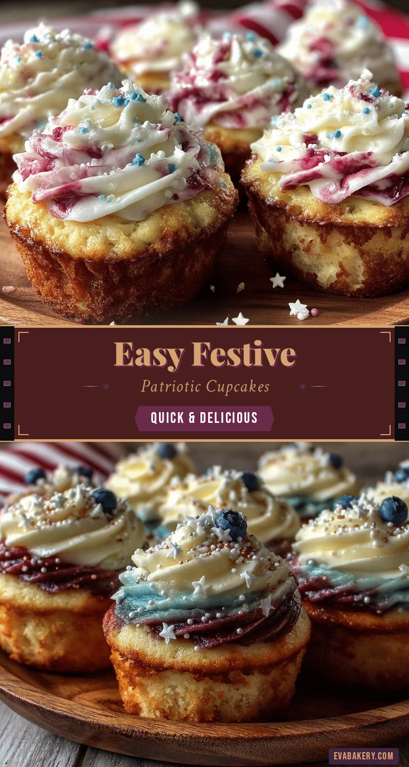 easy patriotic cupcakes recipe