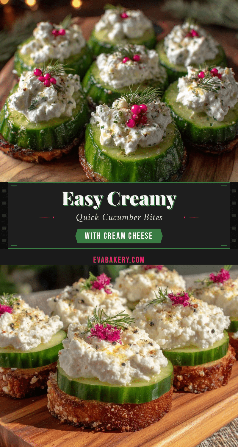 easy quick cucumber bites recipe