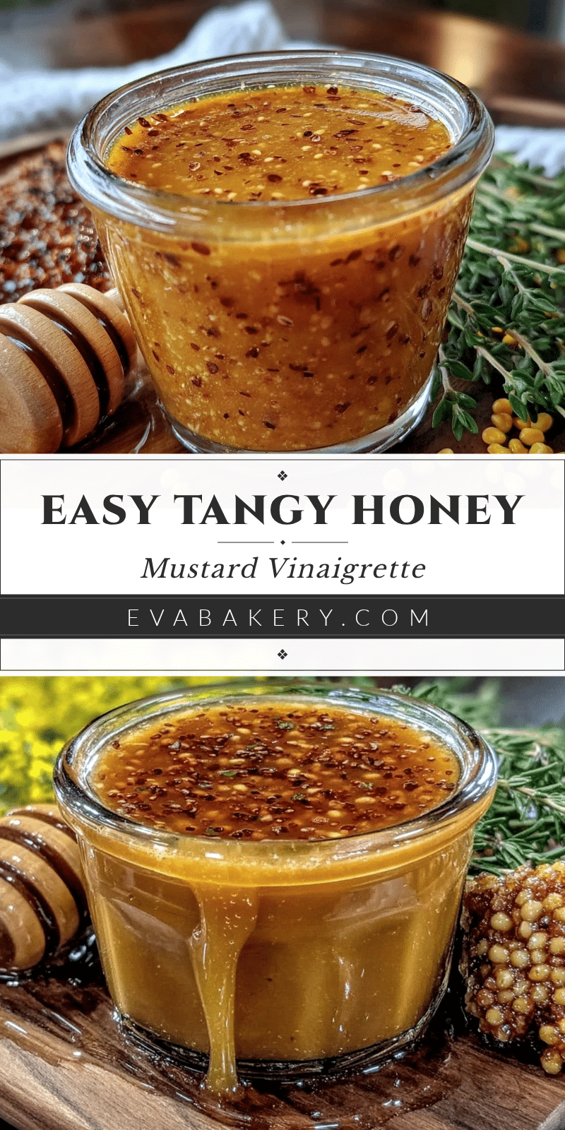 easy tangy honey mustard vinaigrette recipe recipe