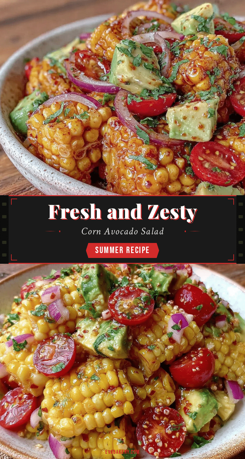 fresh easy corn and avocado salad recipe