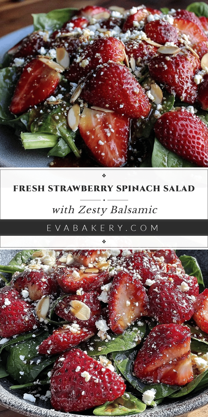 fresh strawberry spinach salad recipe
