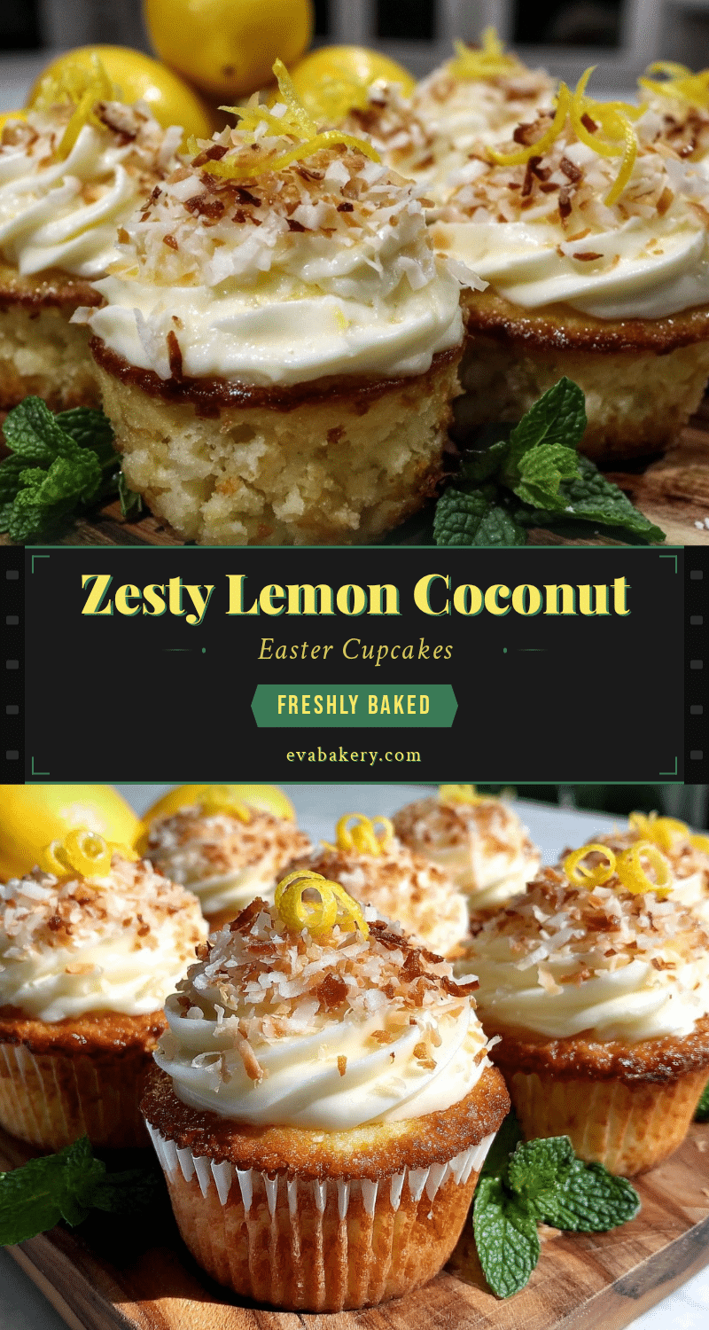 lemon coconut cupcakes recipe