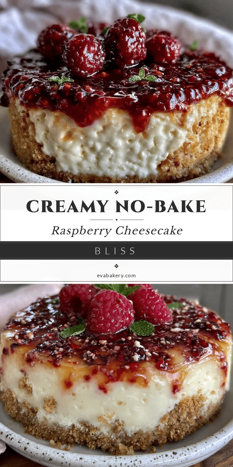 no bake raspberry cheesecake recipe