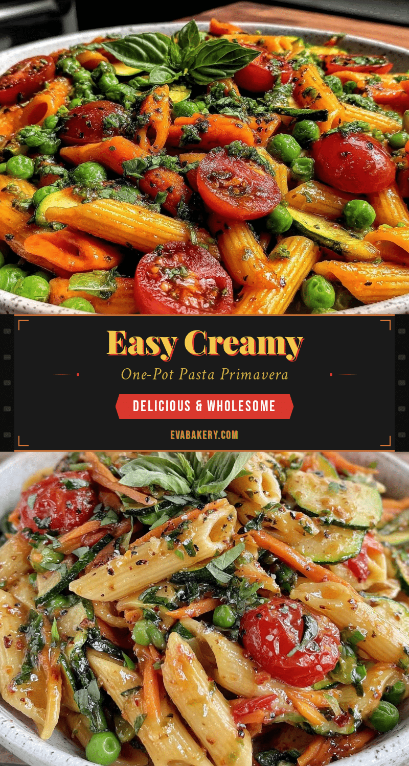 one-pot pasta primavera recipe