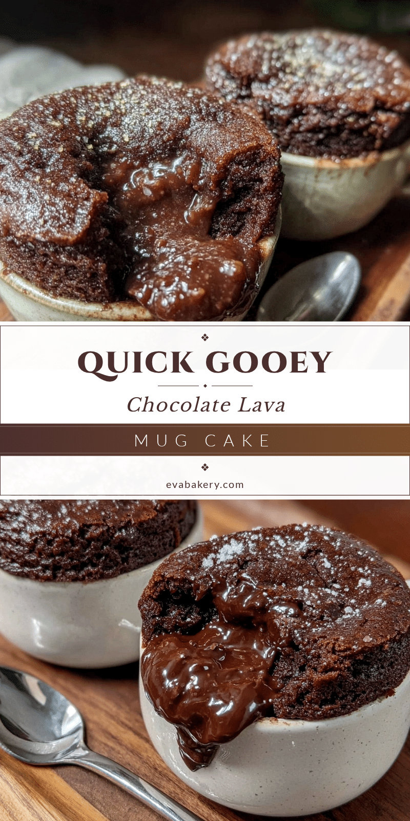 quick chocolate lava mug cake for two recipe