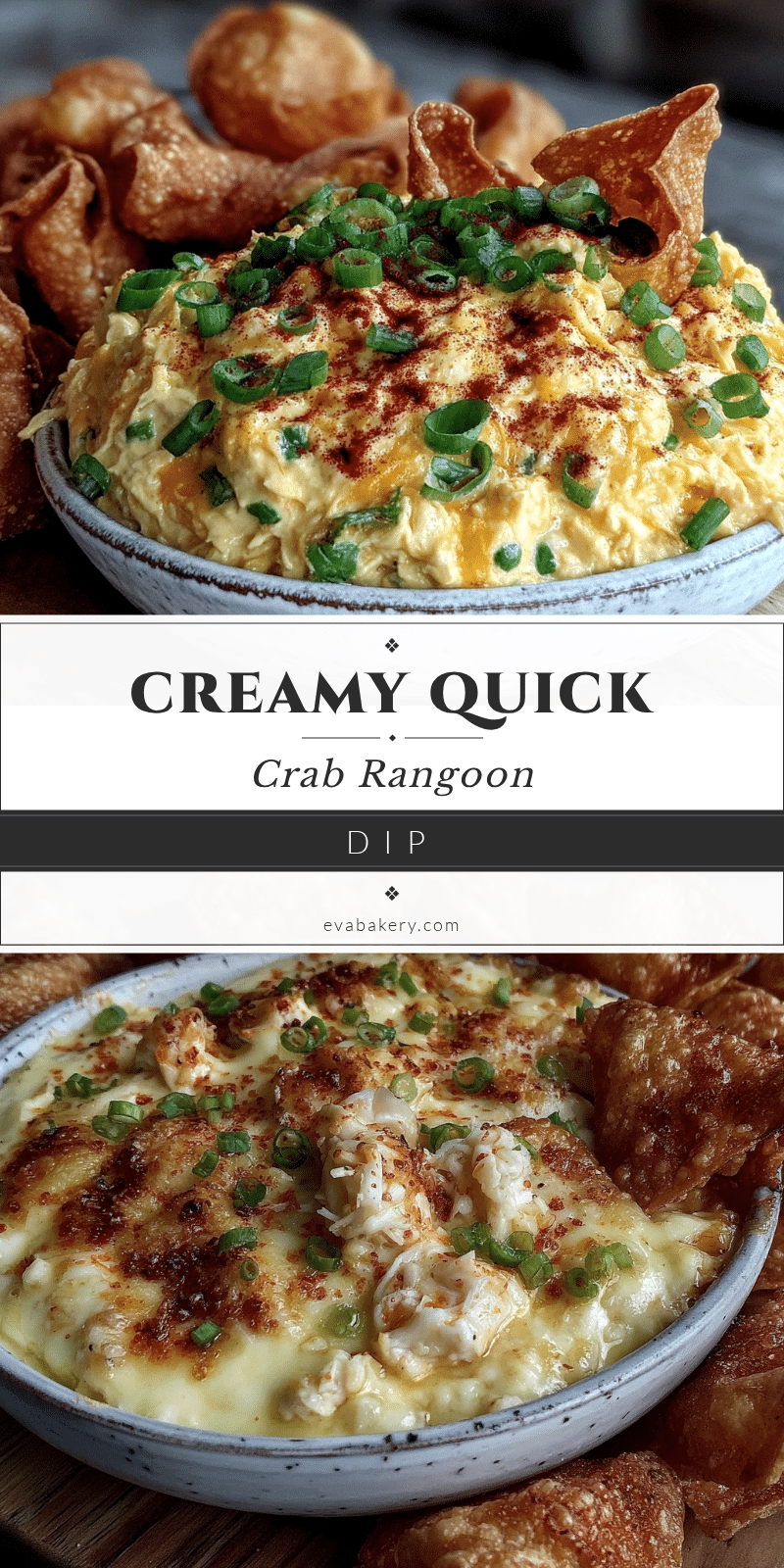 quick creamy crab rangoon dip recipe