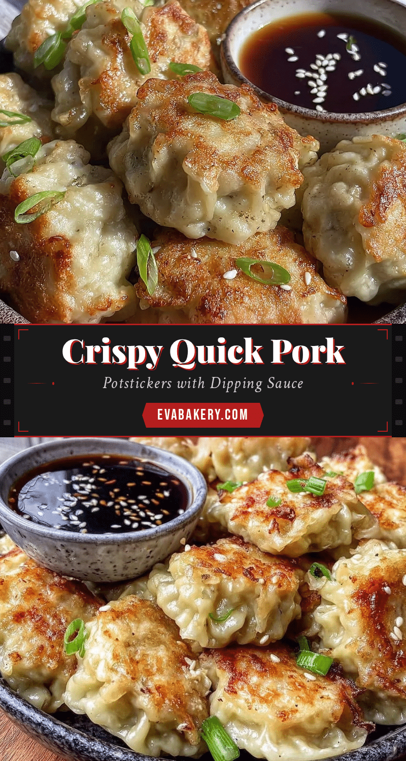 quick crispy pork potstickers recipe recipe