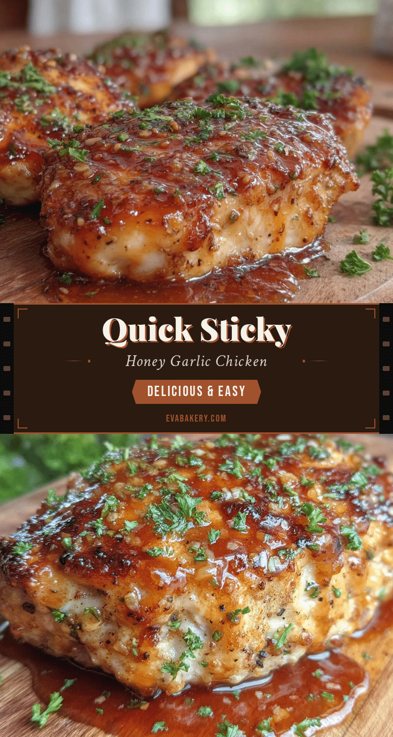 quick honey garlic chicken recipe