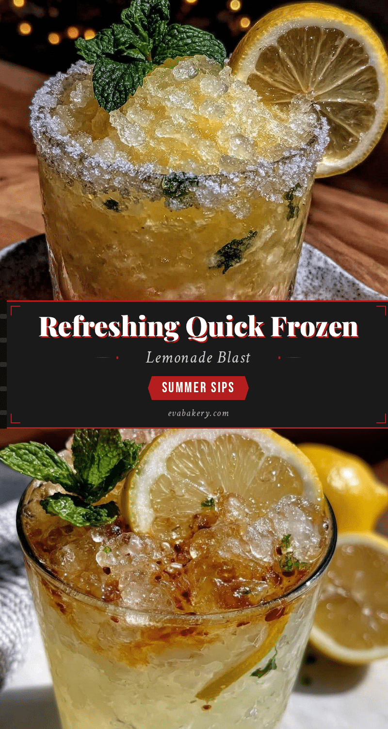 quick refreshing frozen lemonade recipe recipe