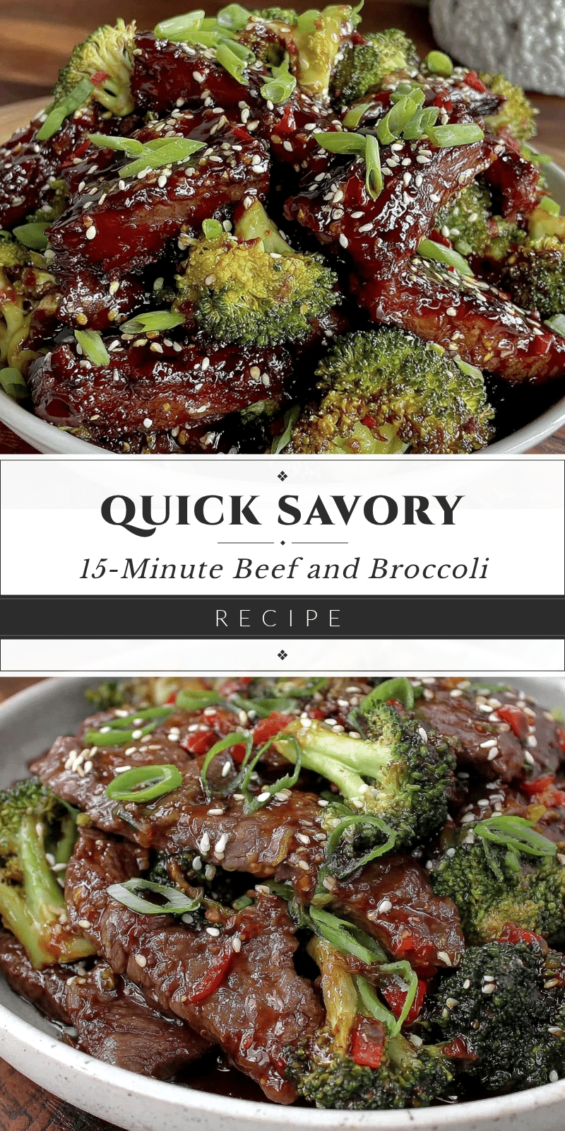 quick savory beef and broccoli recipe recipe