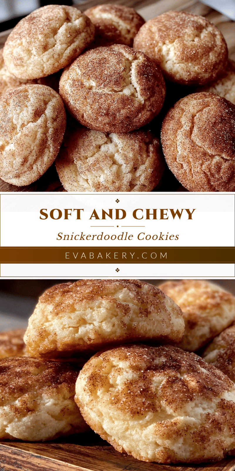 tender soft snickerdoodle cookies recipe
