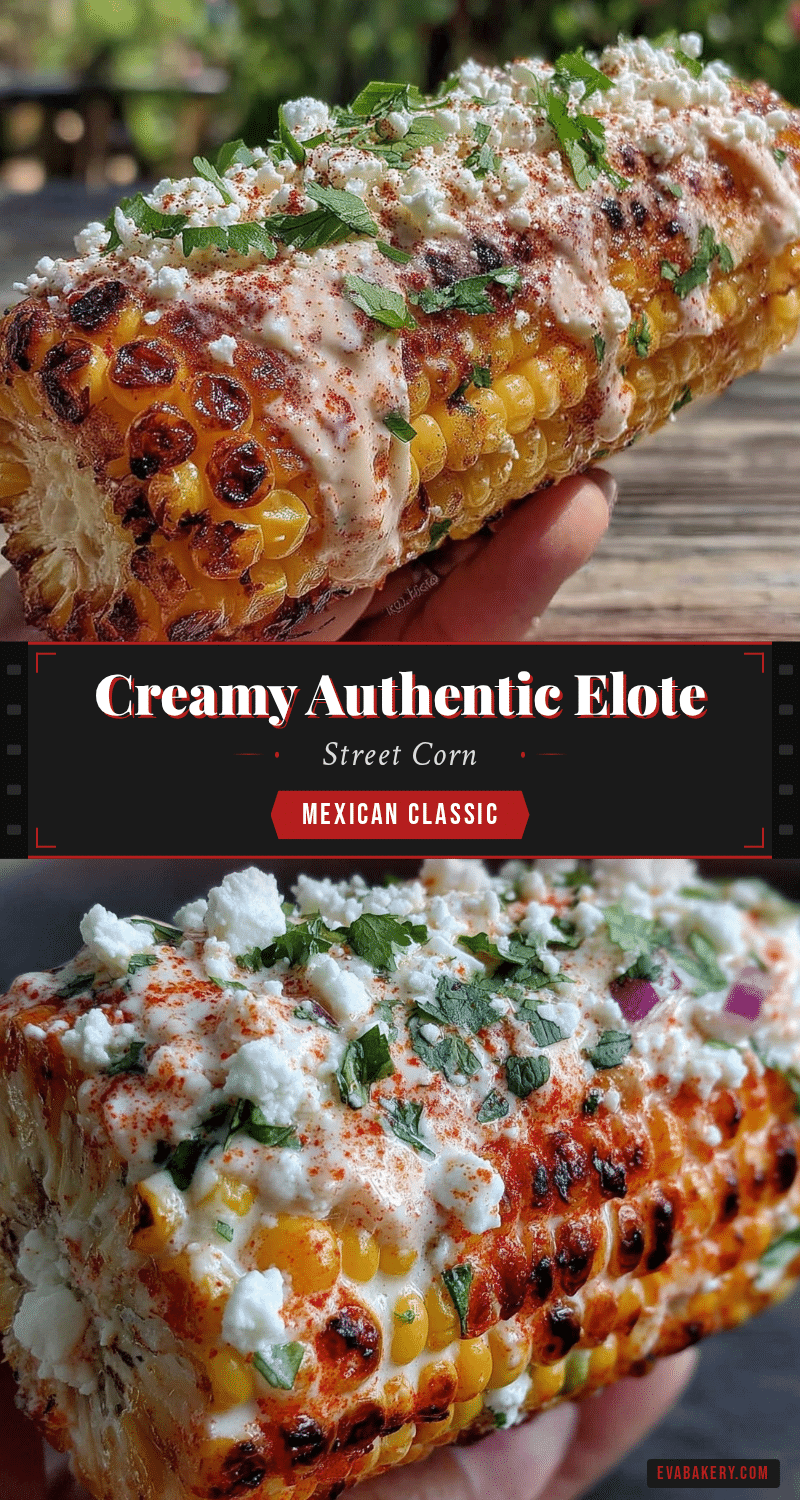 Authentic Elote Mexican Street Corn recipe