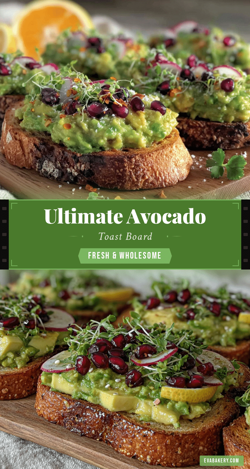 avocado toast board recipe