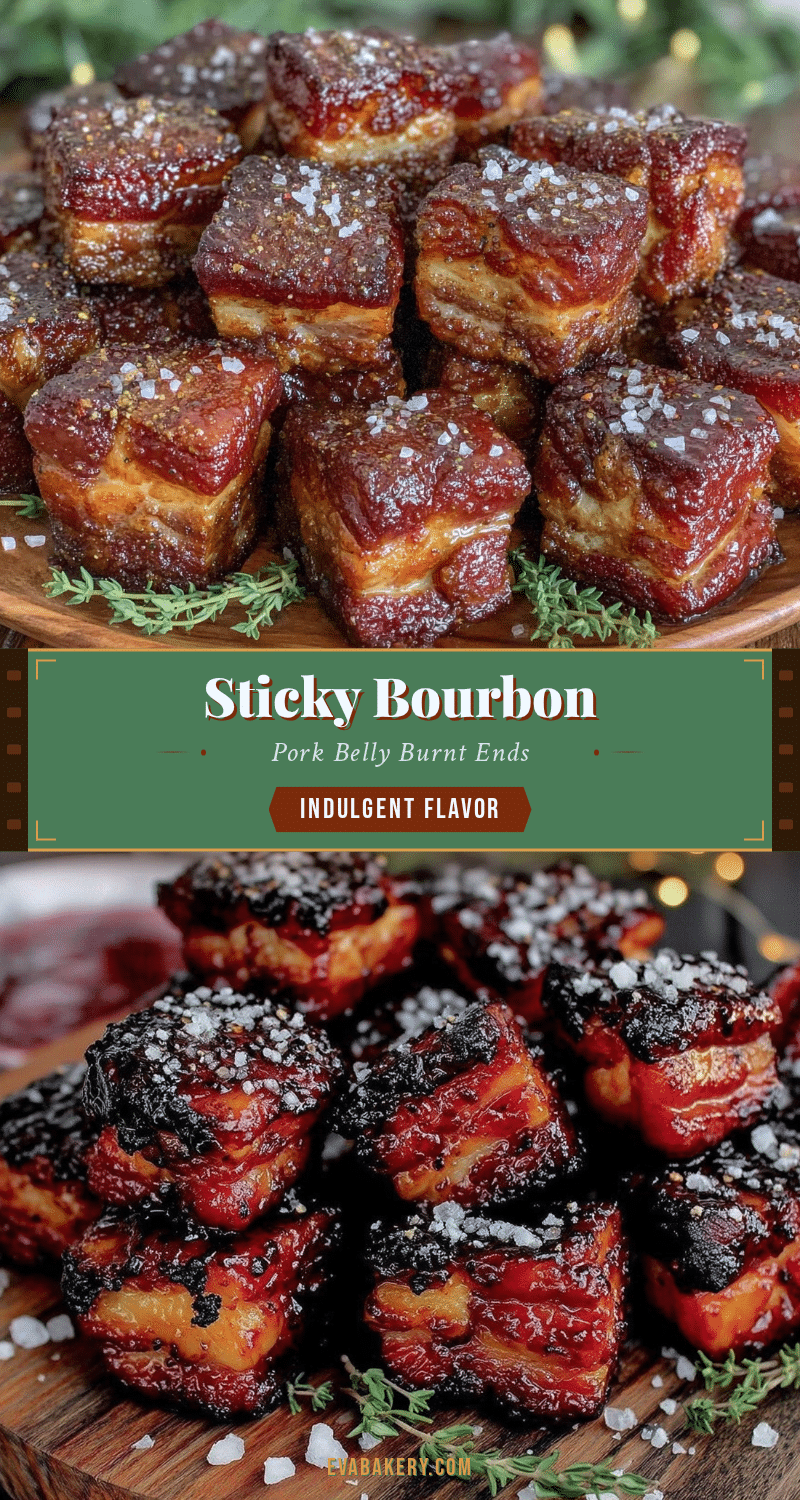 bourbon glazed pork belly burnt ends recipe
