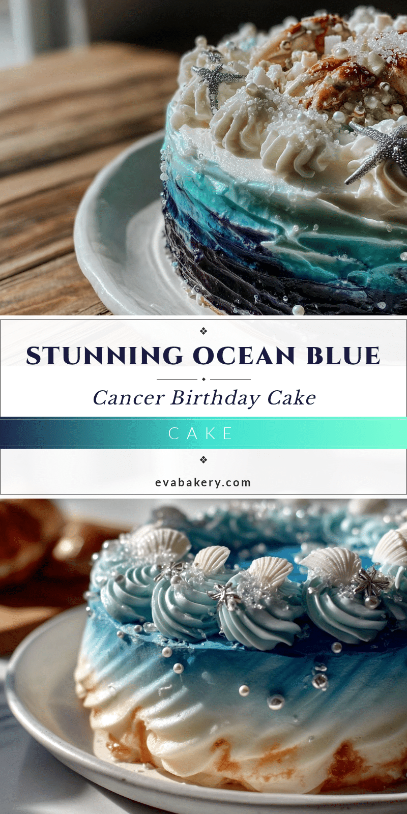 Cancer Zodiac Birthday Cake recipe