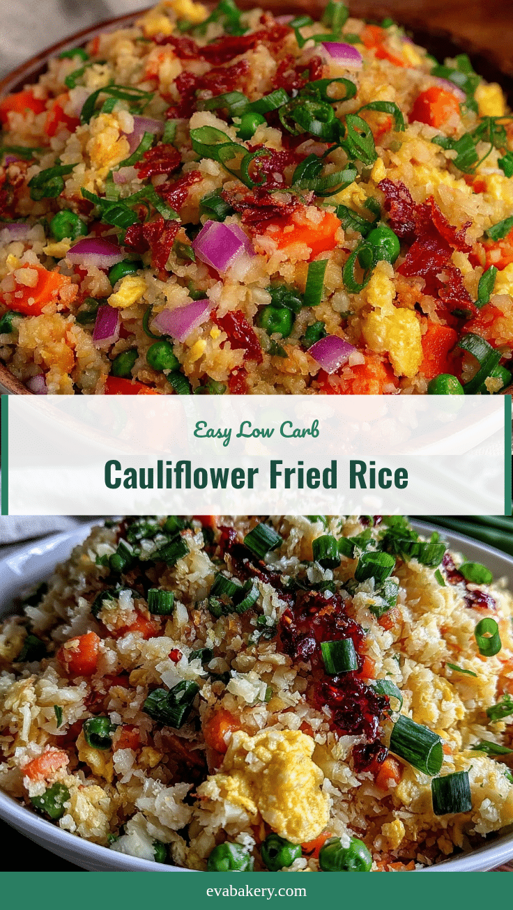 cauliflower fried rice low carb recipe recipe