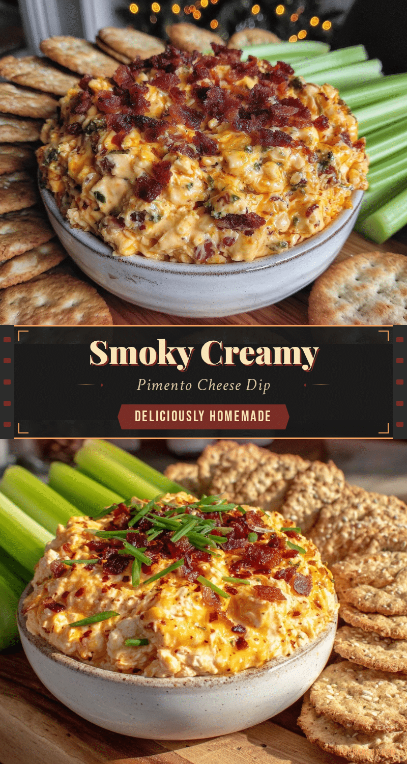 creamy smoked pimento cheese dip recipe