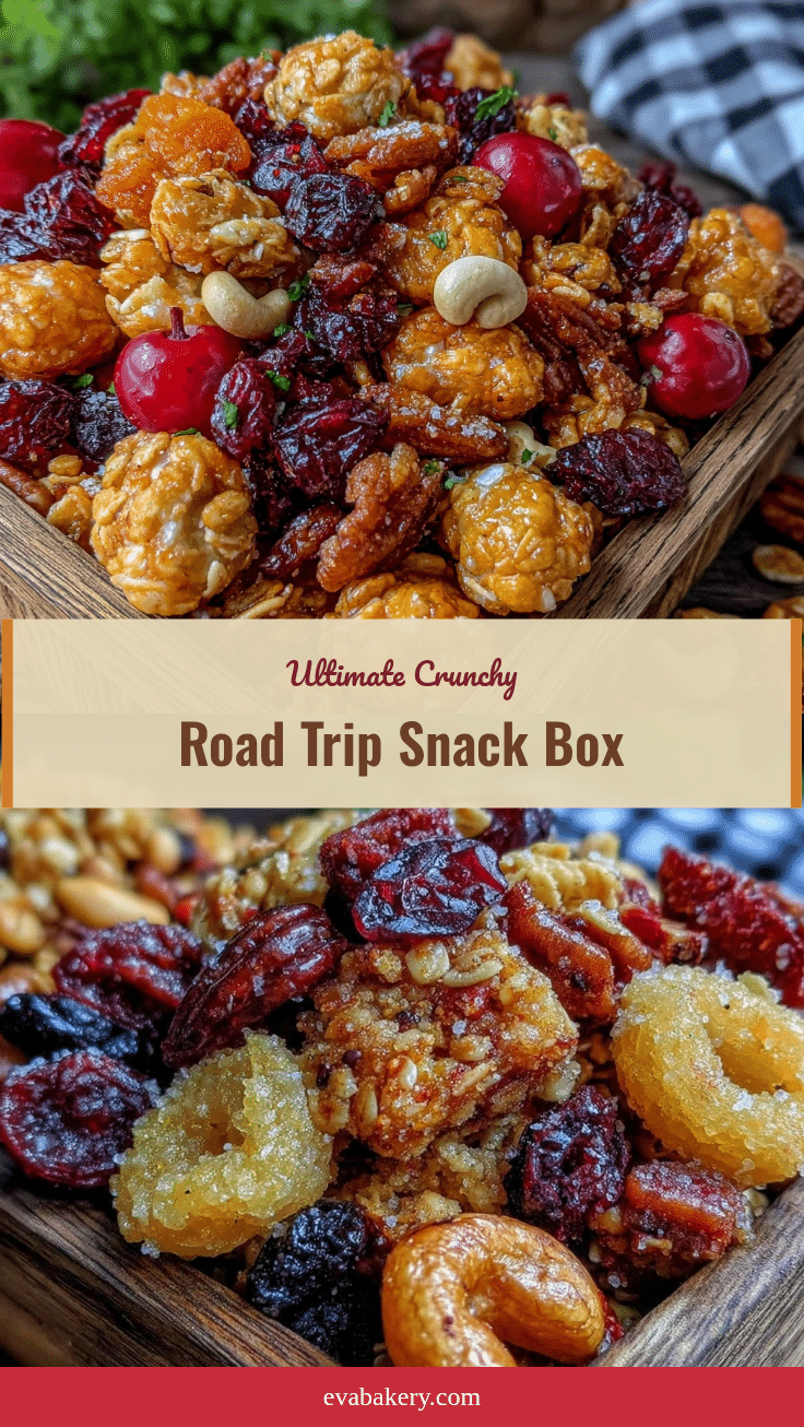 crunchy road trip snack box recipe