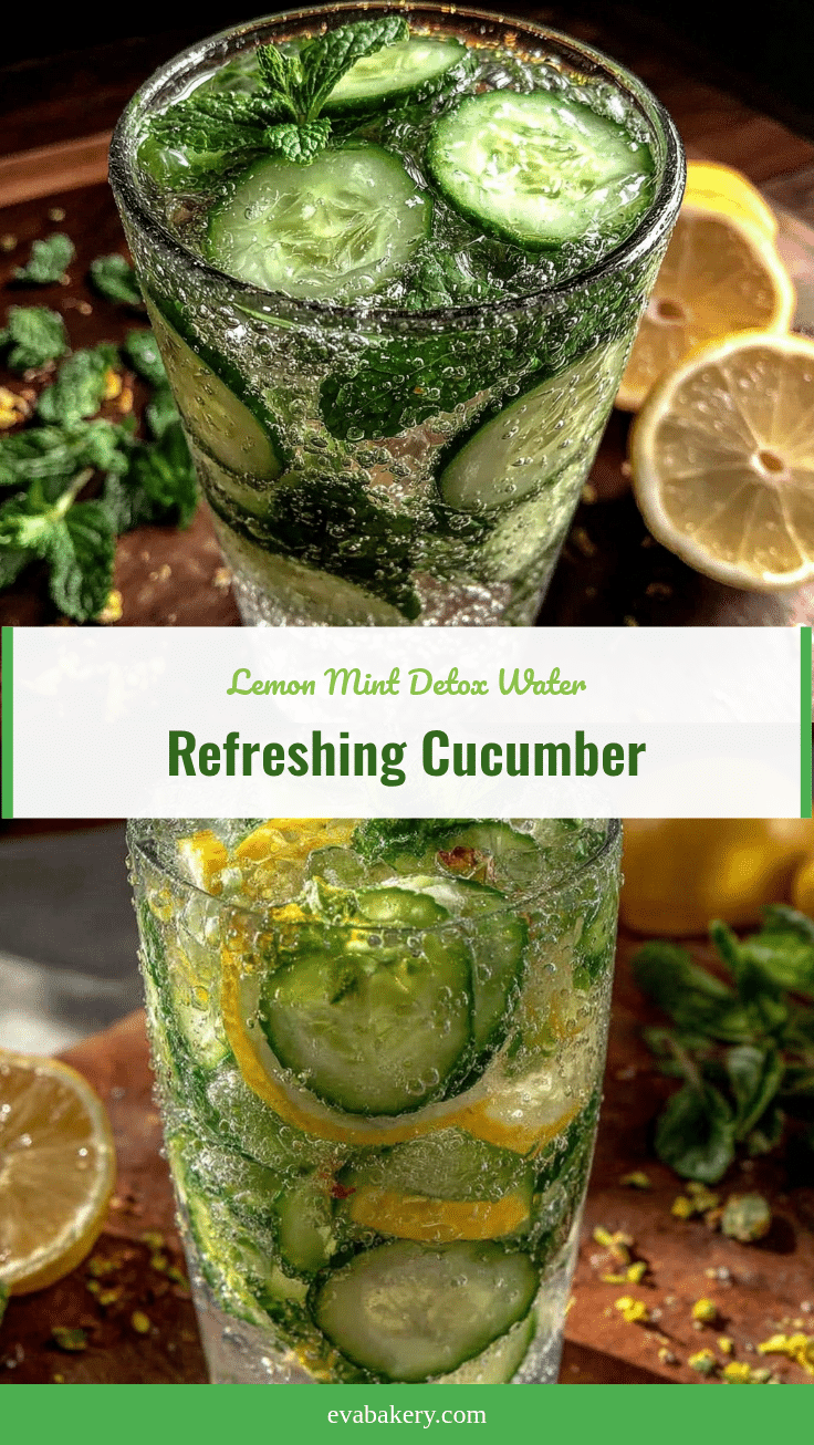 cucumber lemon mint infused water recipe