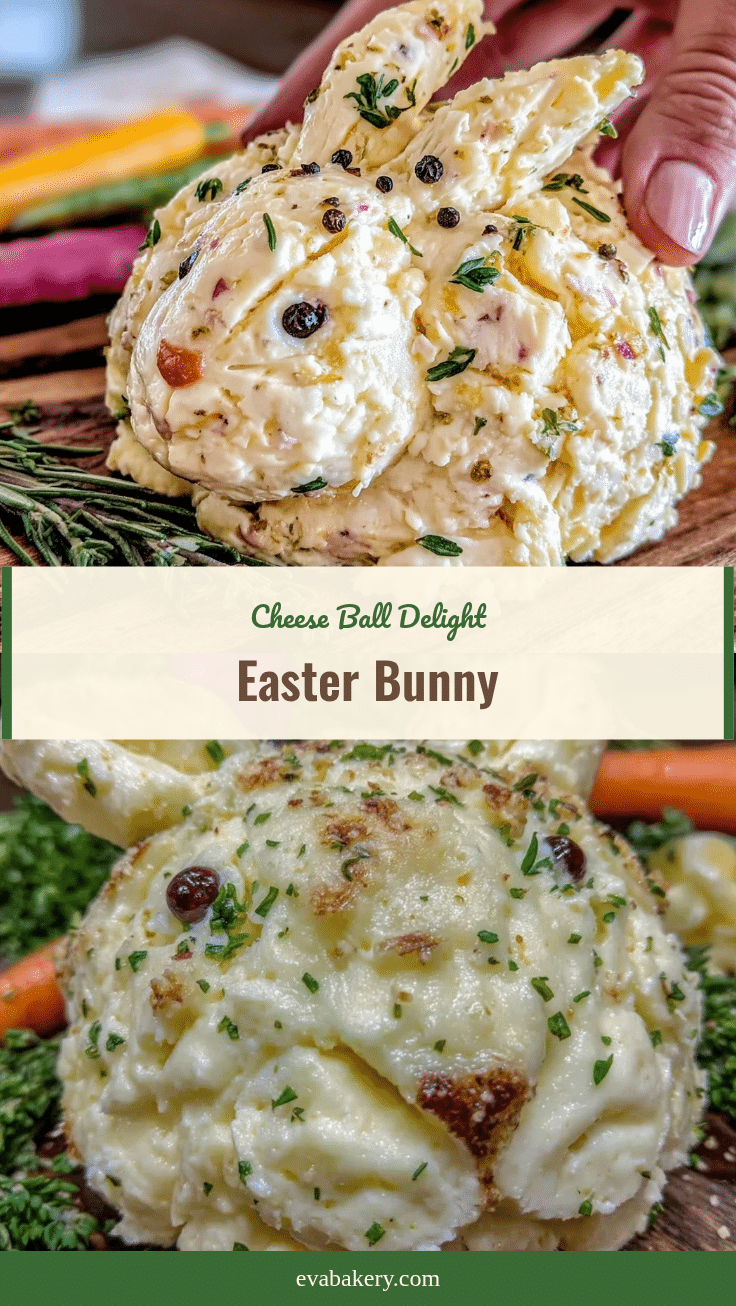 Easter Bunny Cheese Ball Delight recipe