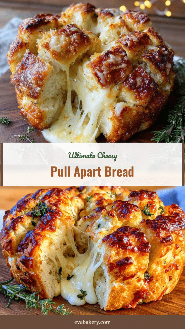 extra cheesy pull apart bread recipe