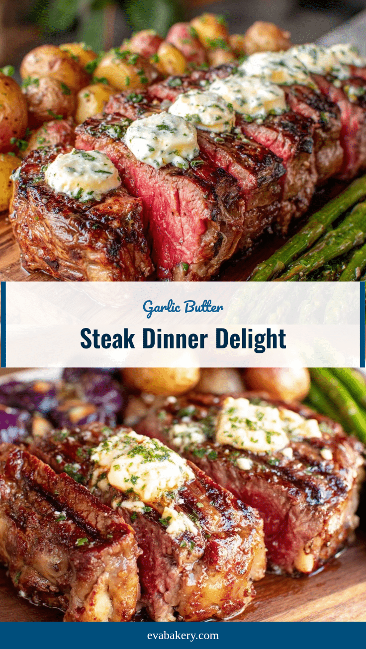 garlic butter steak dinner recipe