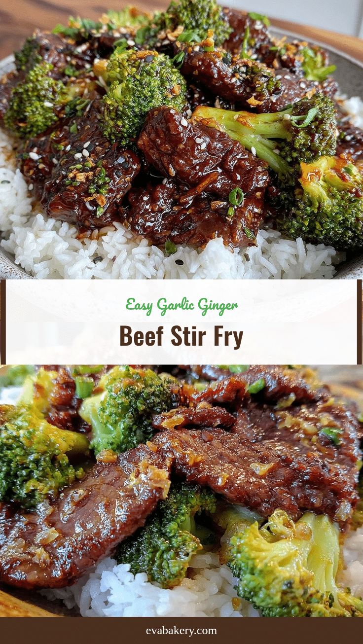 garlic ginger beef stir fry recipe