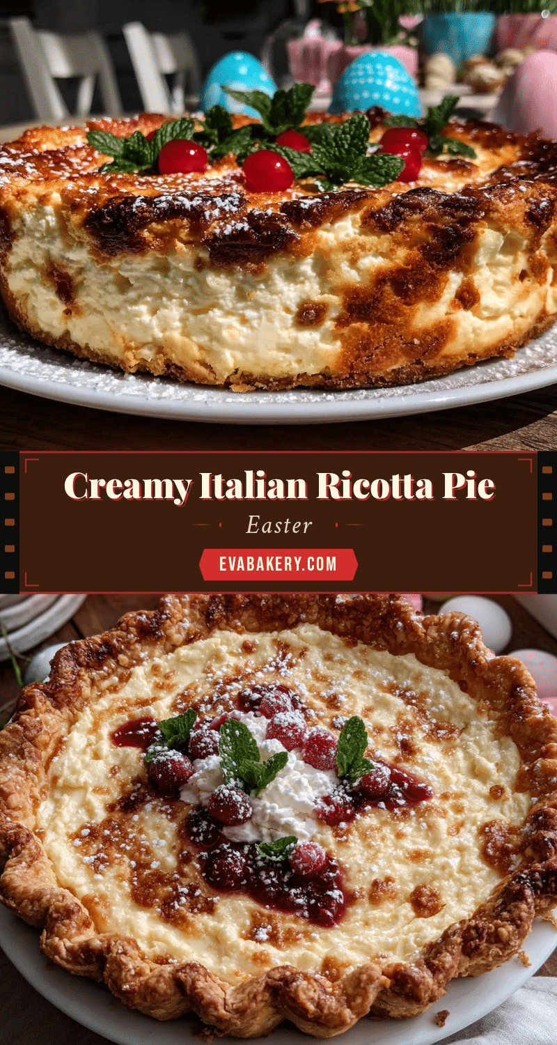 Italian Ricotta Pie recipe