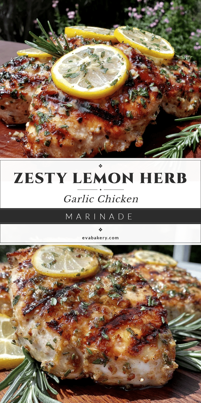 lemon herb garlic chicken marinade recipe