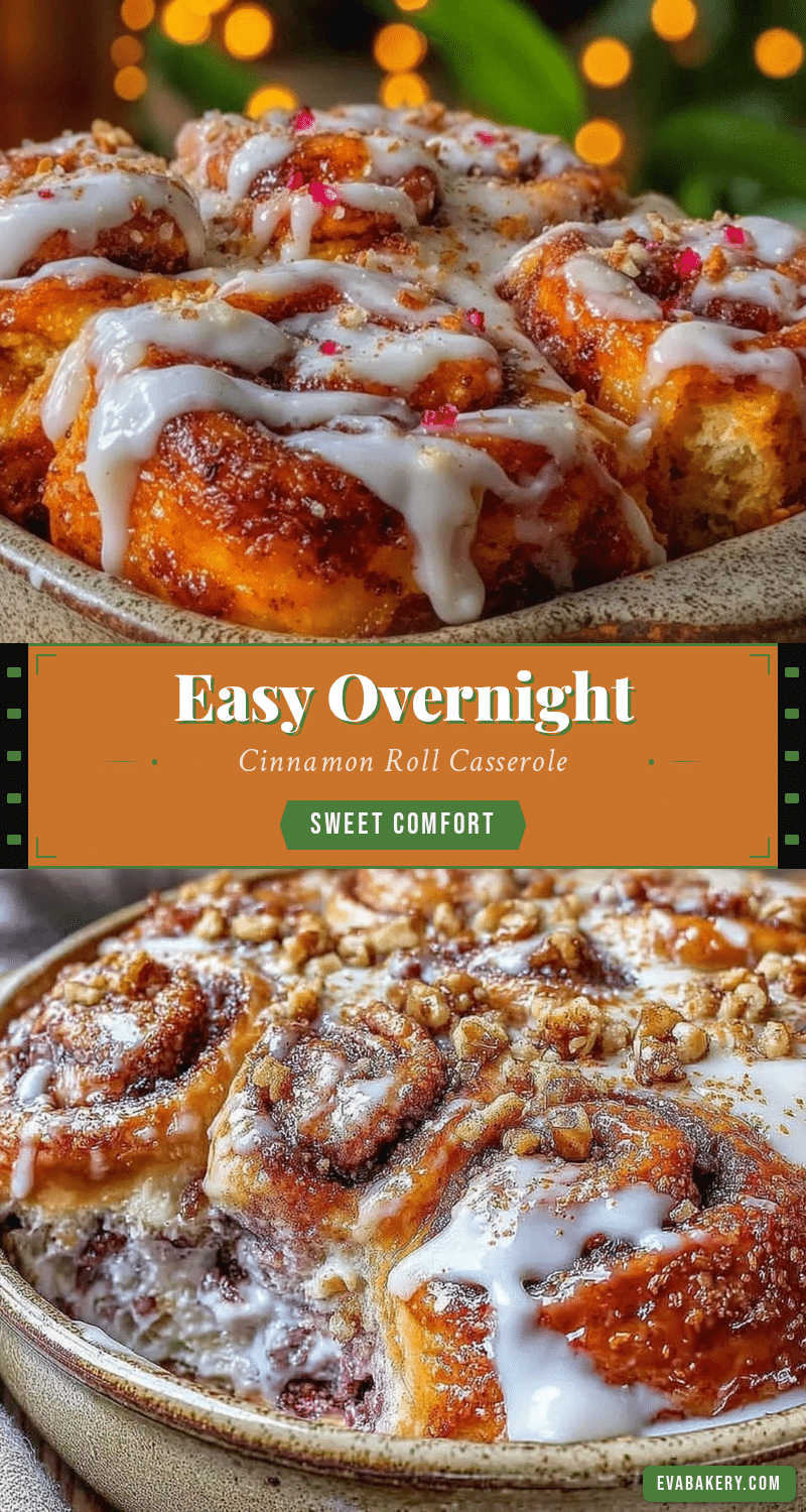 overnight cinnamon roll casserole recipe