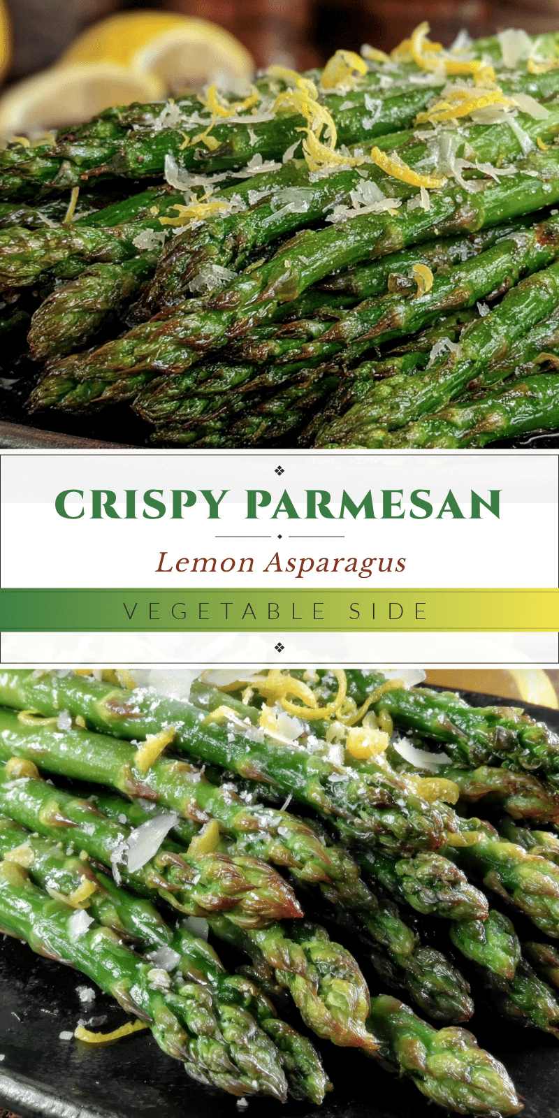 roasted asparagus with parmesan and lemon recipe