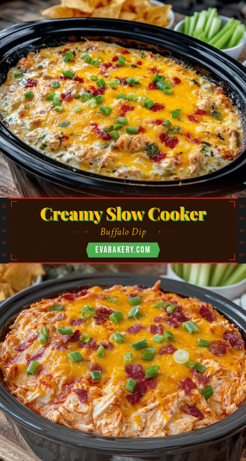 slow cooker buffalo chicken dip recipe