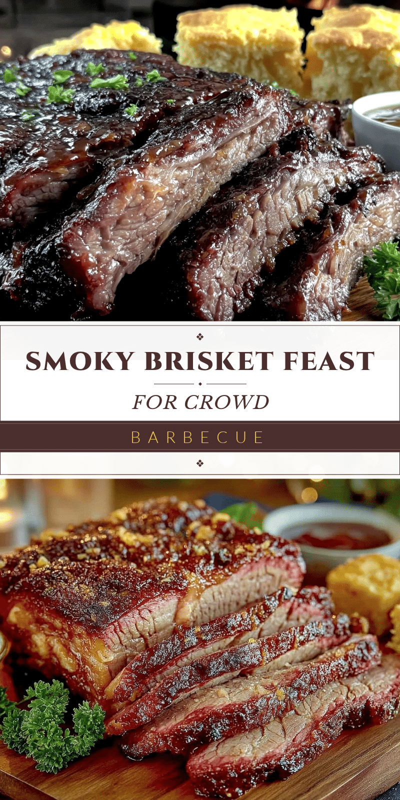 smoked brisket for a crowd recipe