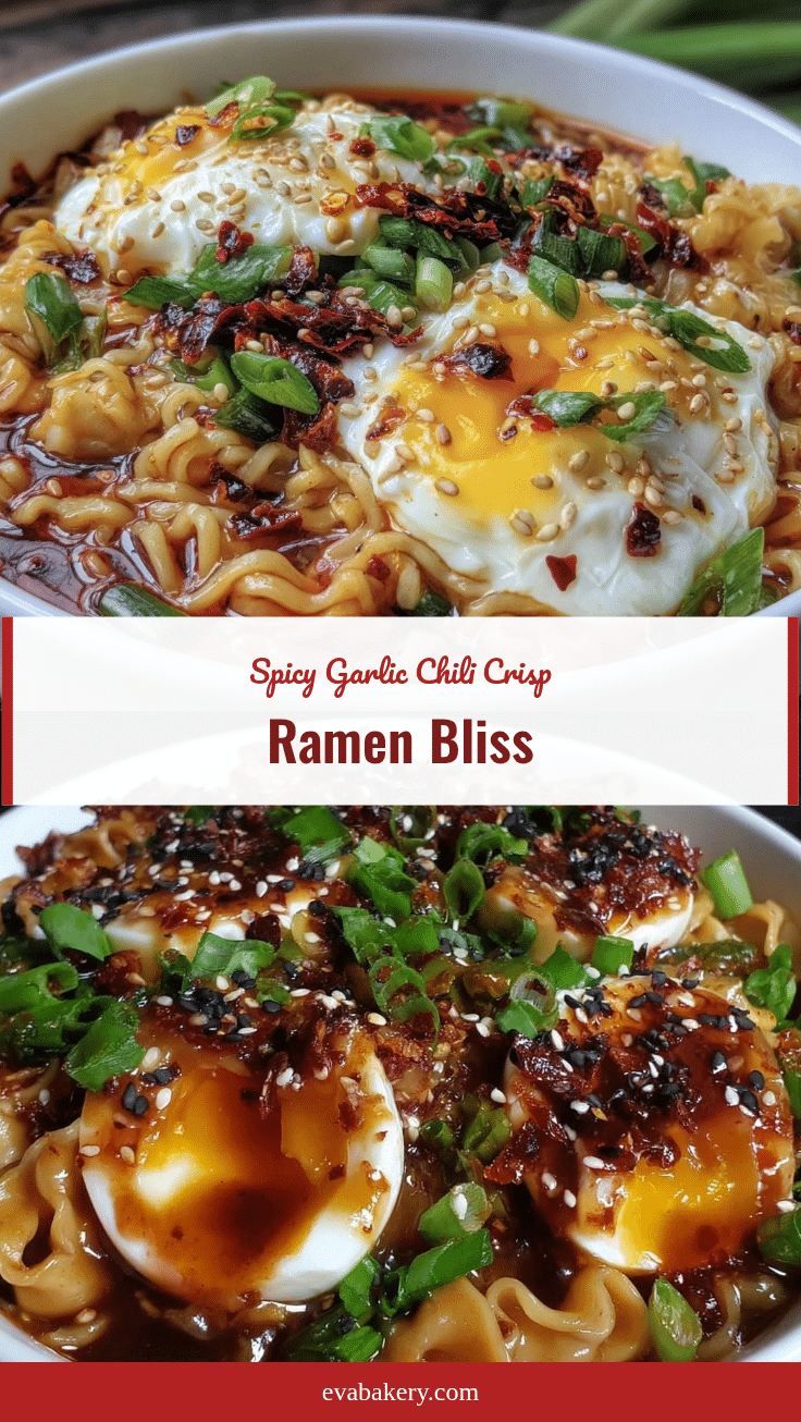 spicy garlic chili crisp ramen recipe
