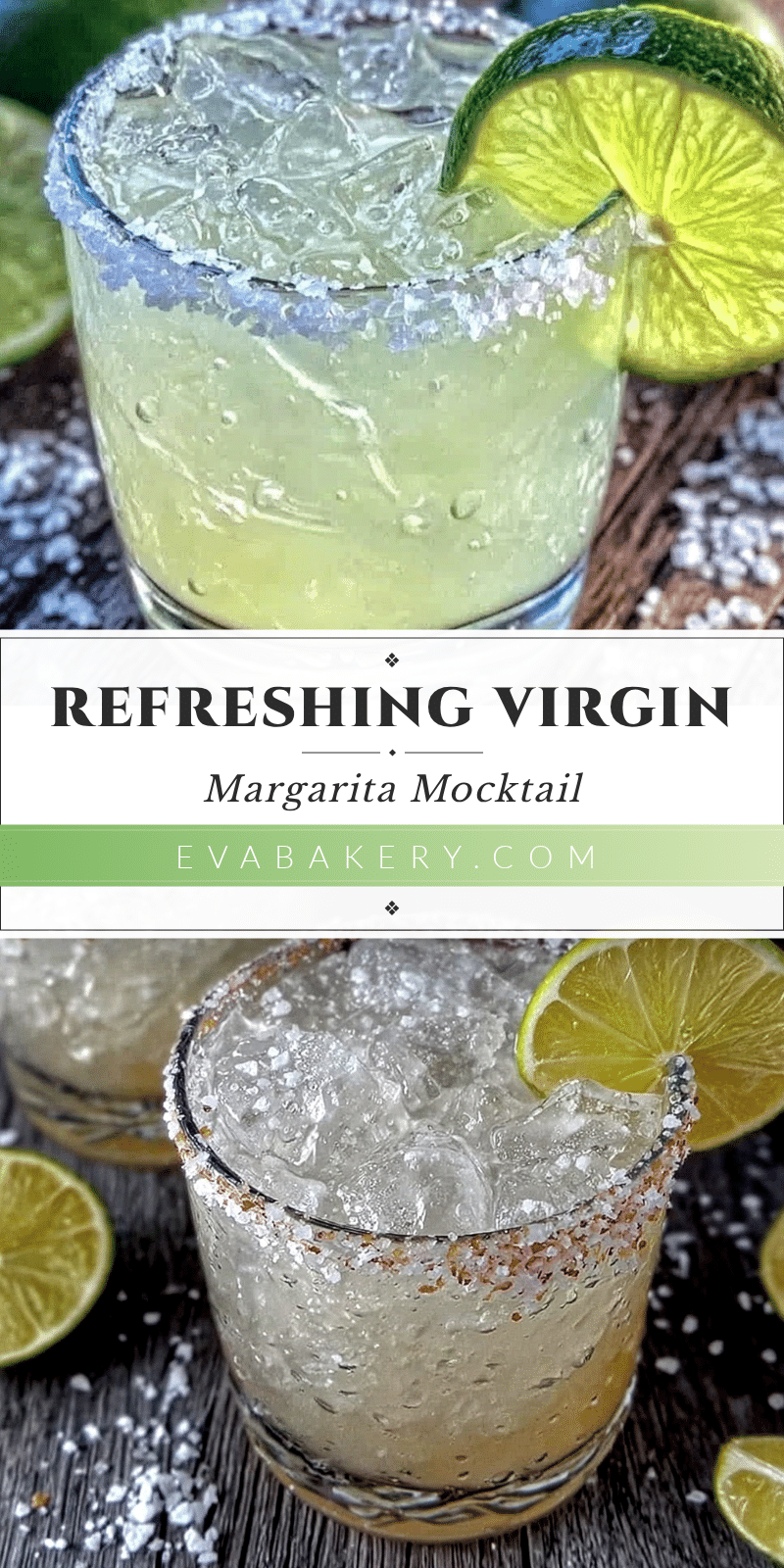 Virgin Margarita Mocktail recipe
