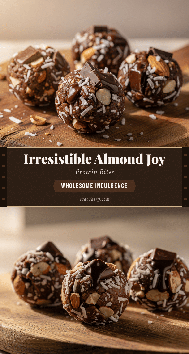 Almond Joy protein energy bites recipe