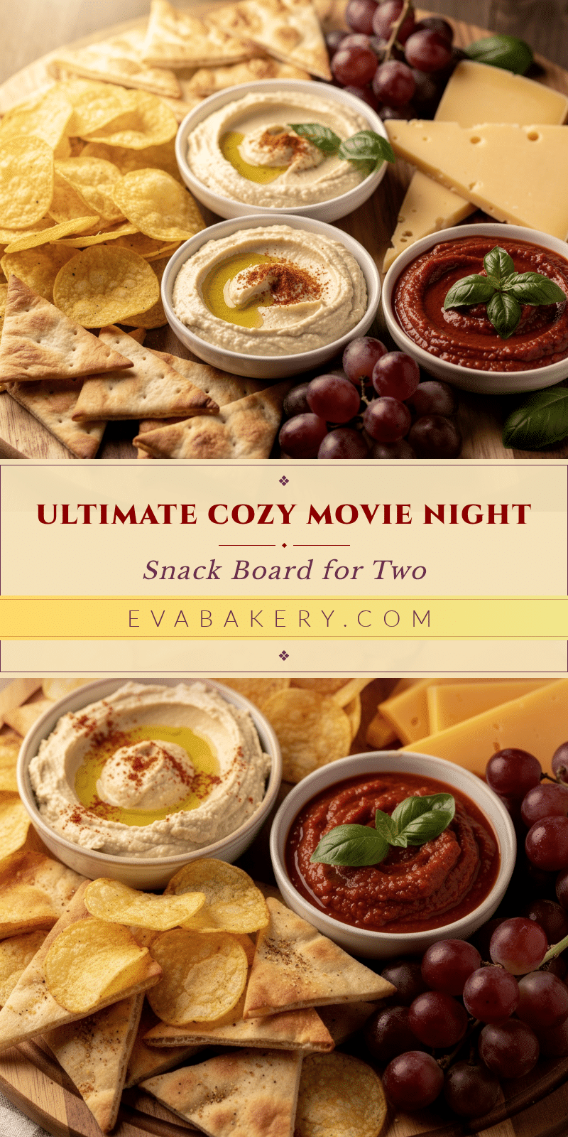 Cozy Movie Night Snack Board for Two recipe