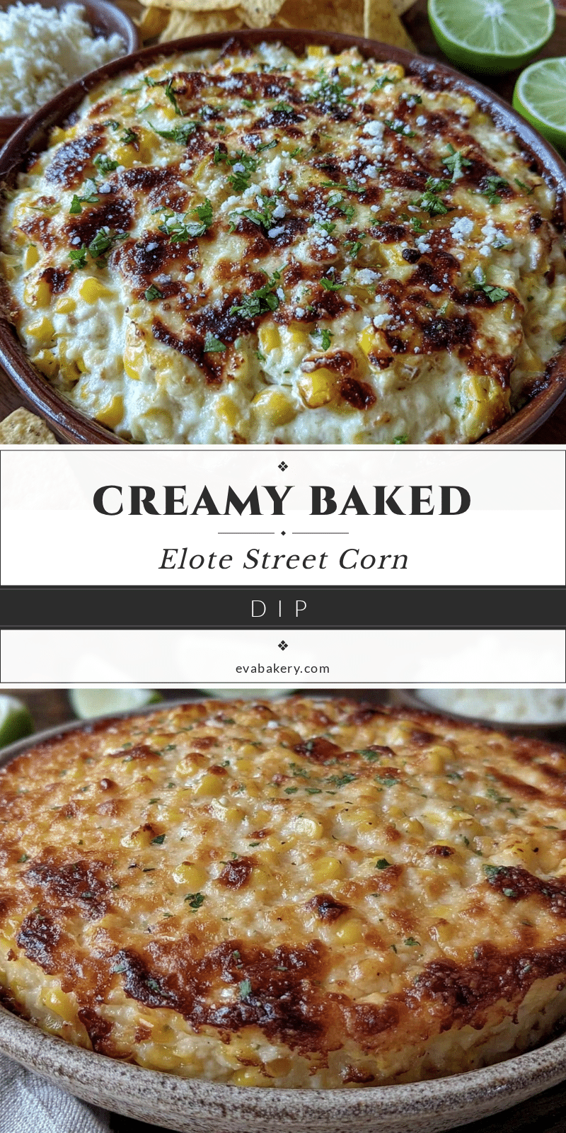creamy elote-style street corn dip recipe