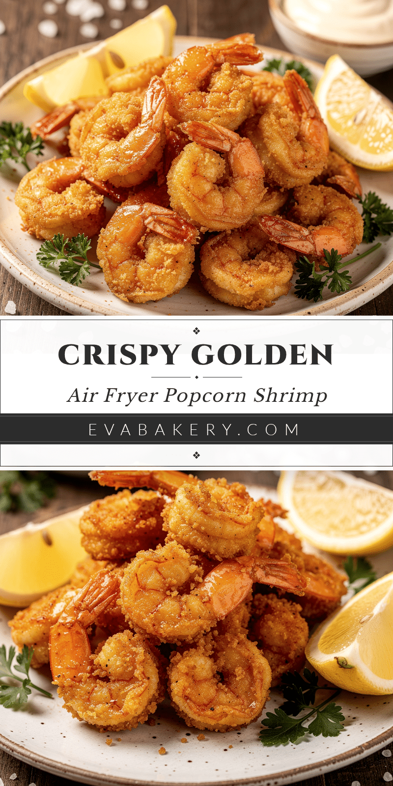 crispy air fryer popcorn shrimp recipe