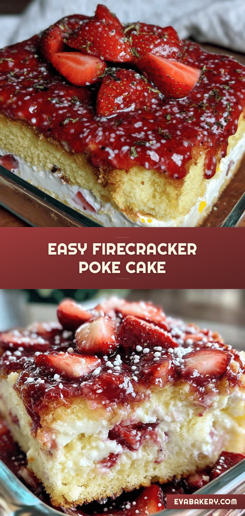 easy firecracker poke cake recipe