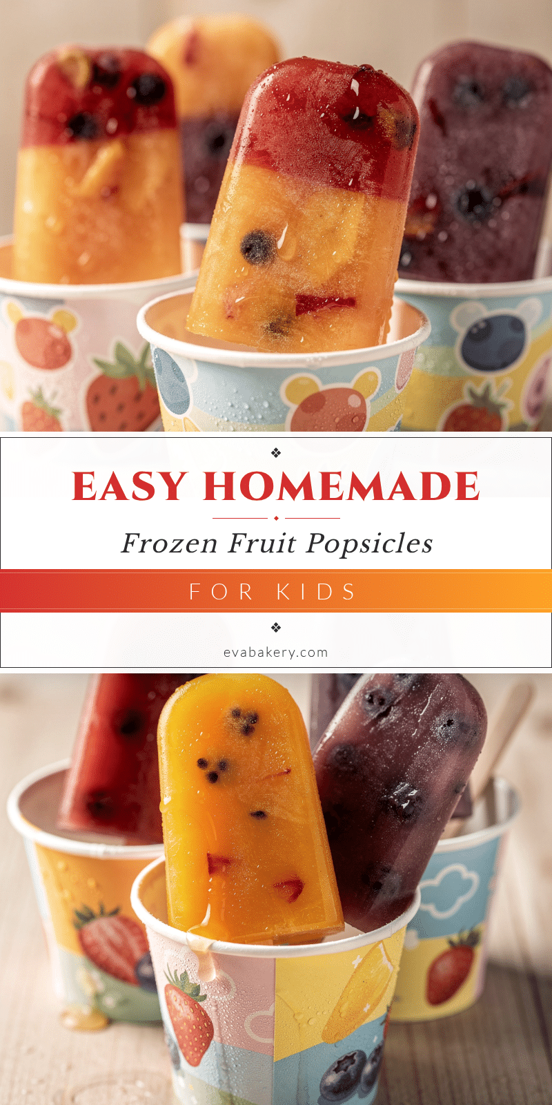 easy frozen fruit popsicles recipe
