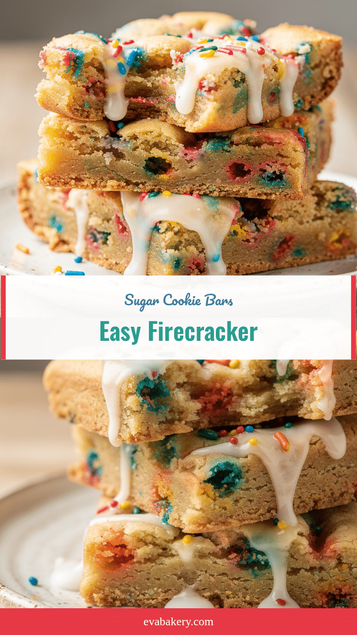 firecracker sugar cookie bars recipe
