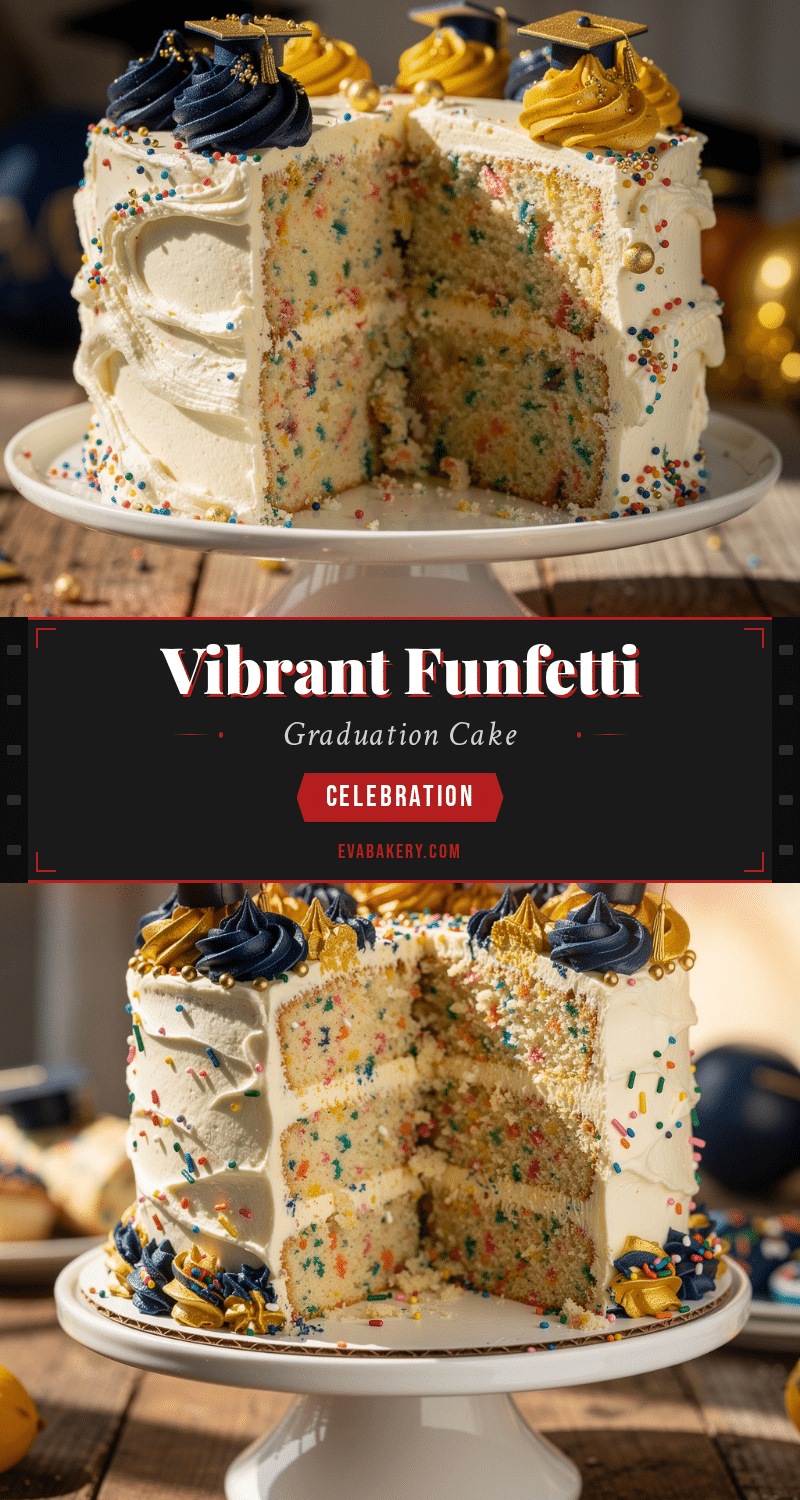 fluffy funfetti graduation cake recipe