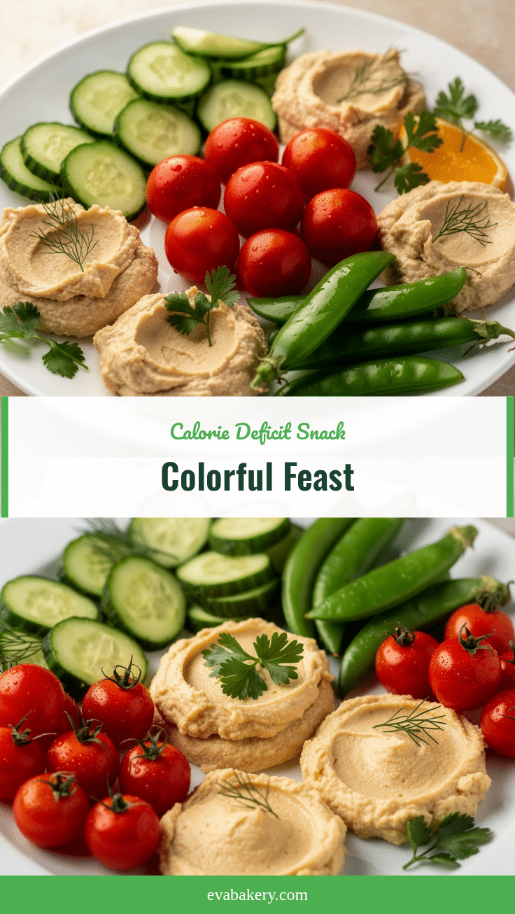 fresh calorie deficit snack plate recipe