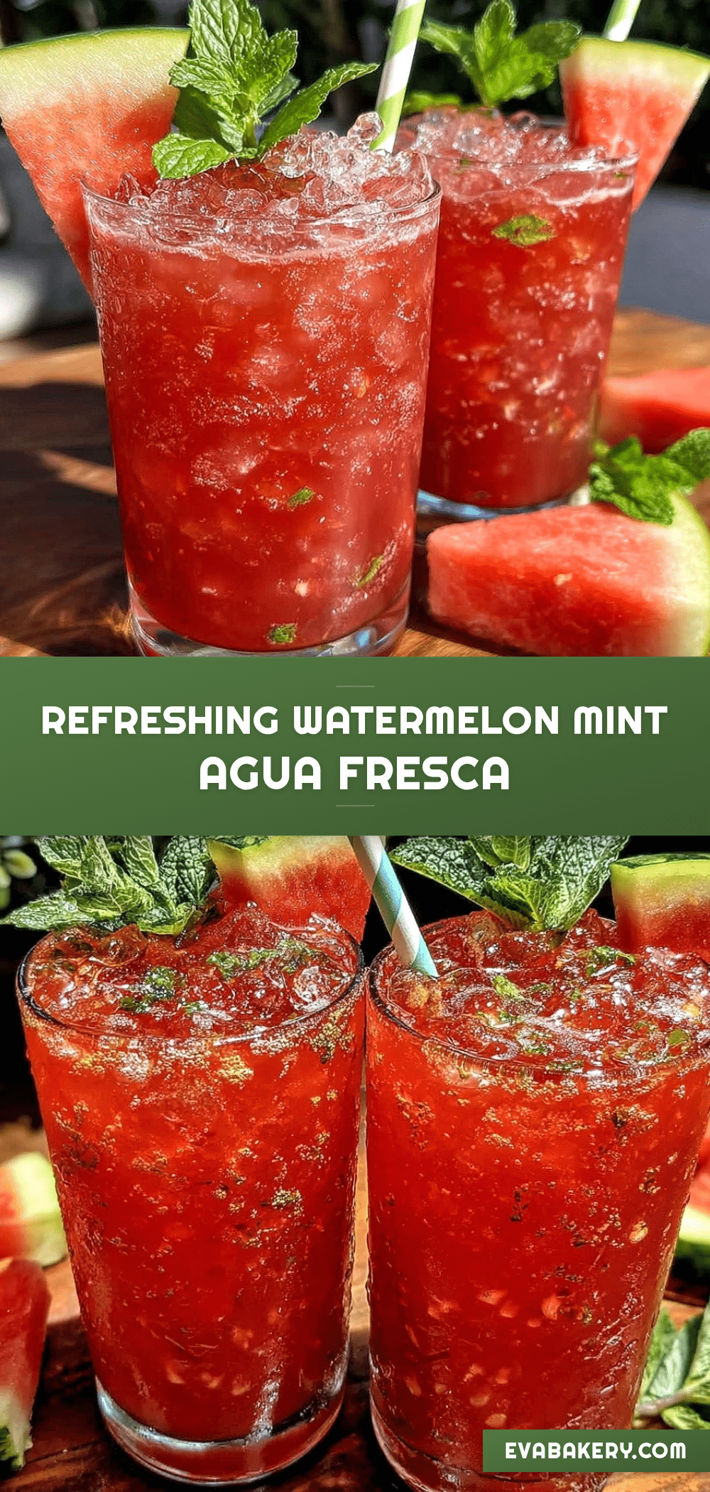 fresh watermelon mint agua fresca recipe