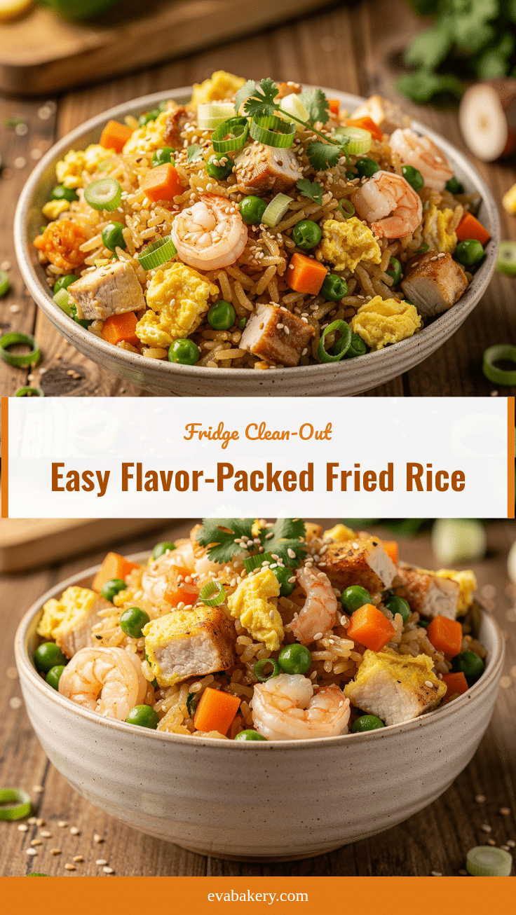 fridge clean-out fried rice recipe