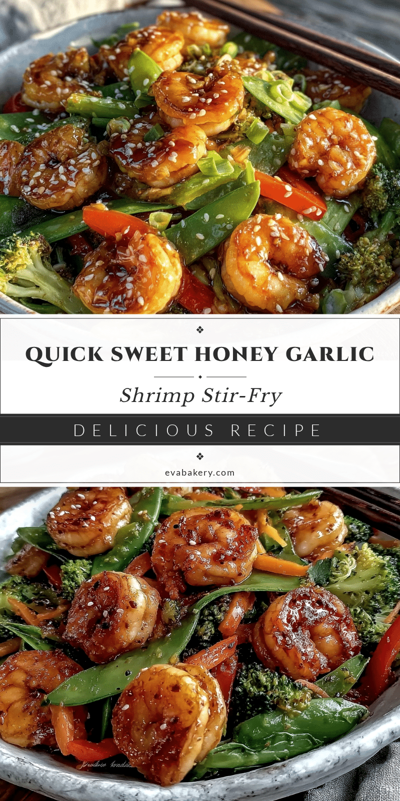 honey garlic shrimp stir-fry recipe