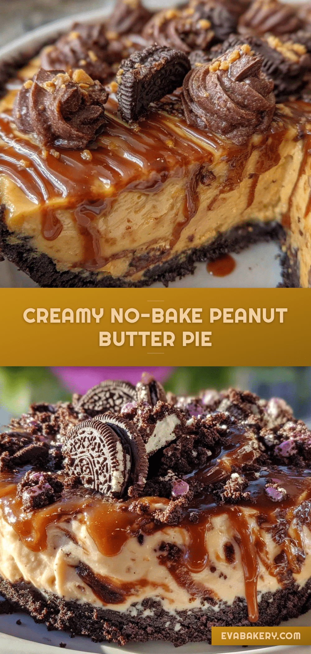 no bake peanut butter pie recipe